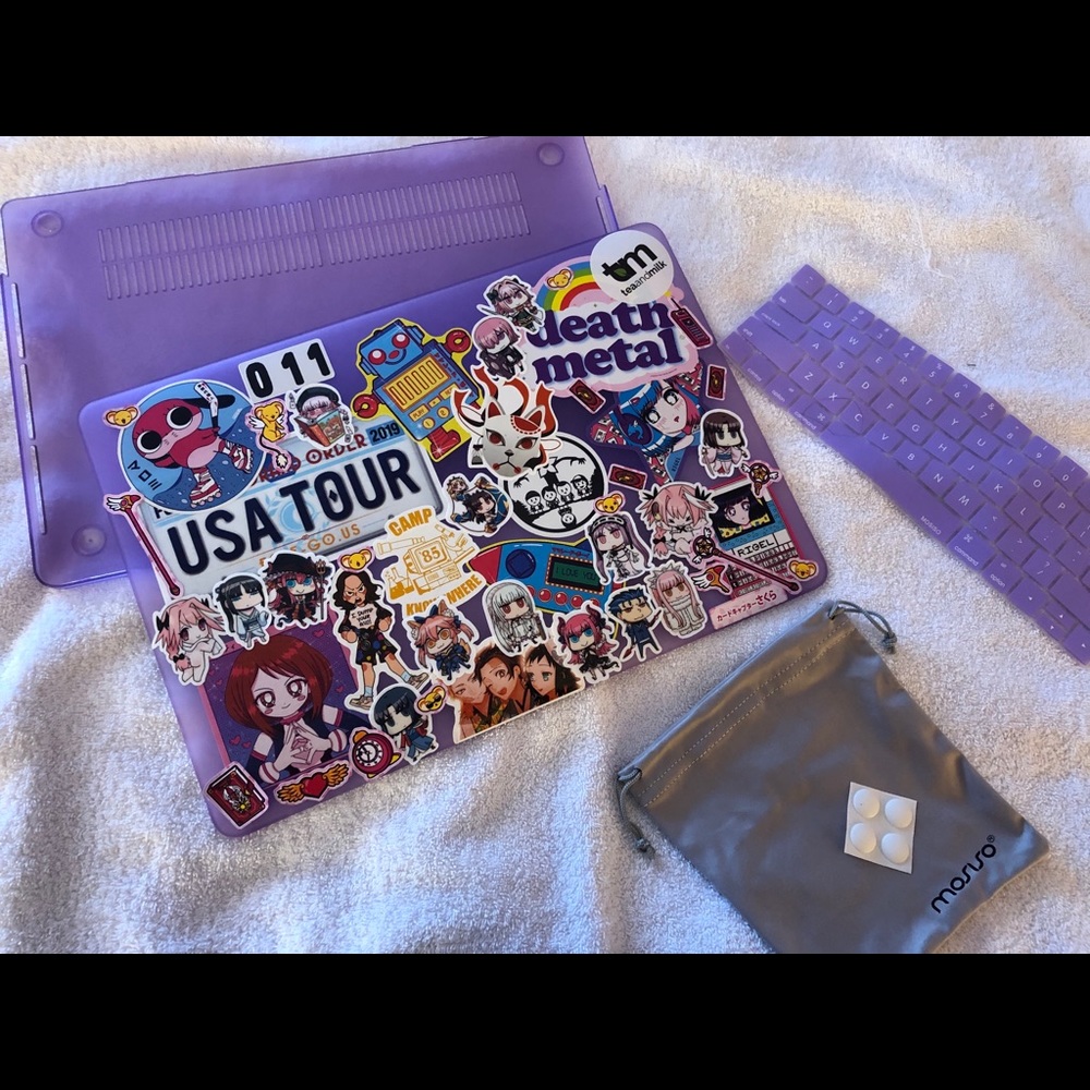 Custom anime 15 inch Mac book pro computer cover